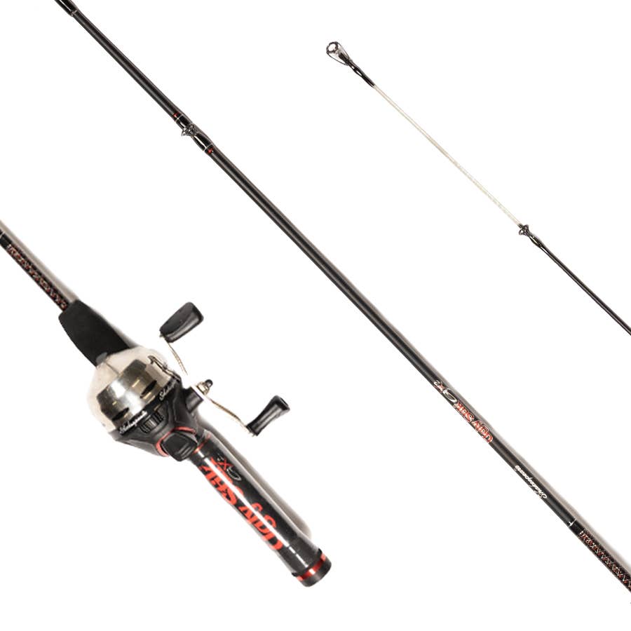 Zebco 202 Medium Power Spincast Combo - 2 pcs